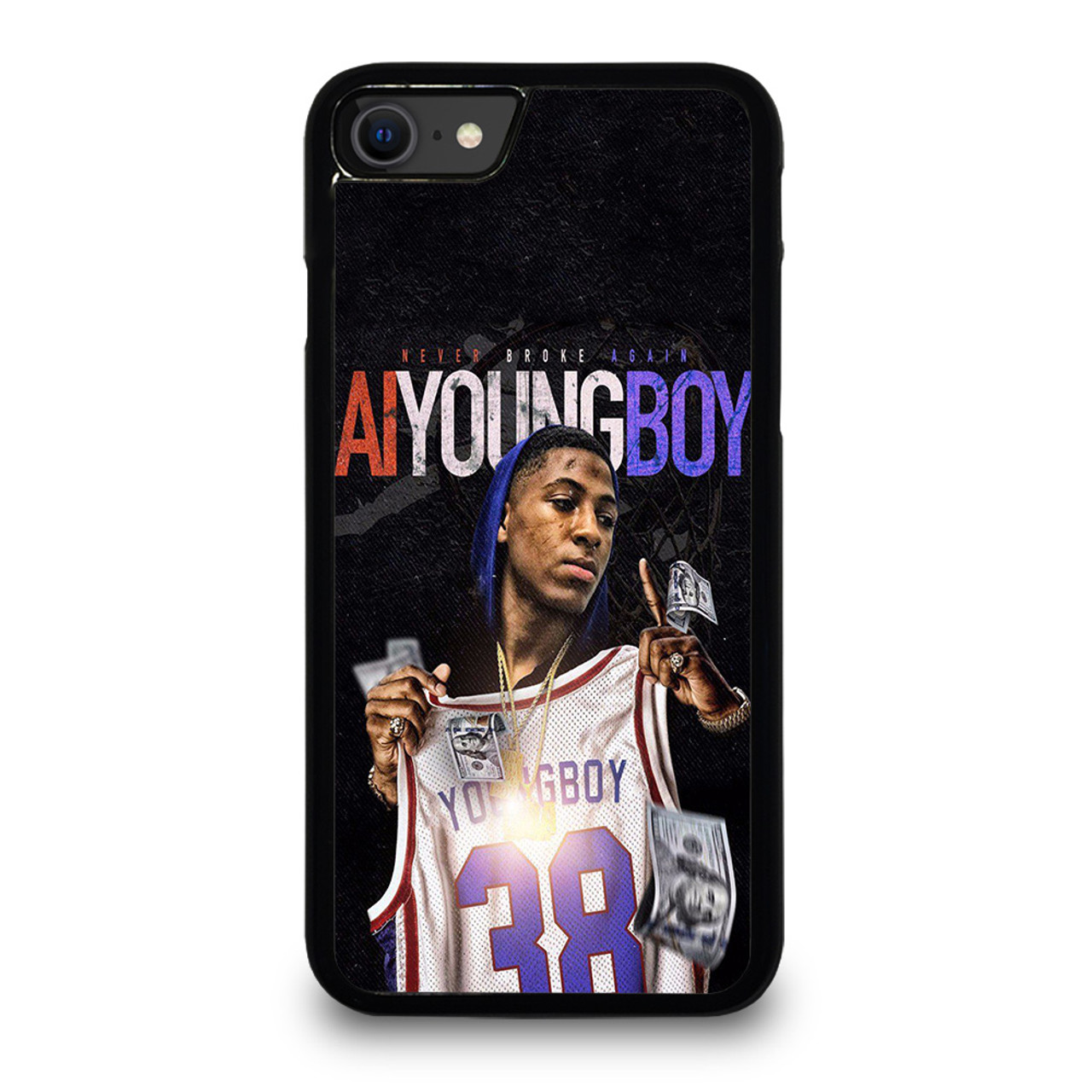 iPhone - NBA NBA YOUNGBOY NEVER BROKE AGAIN RAPPER iPhone SE 2020 Case Cover